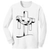 1-DAY NO MINIMUM Youth Long Sleeve Crewneck T-Shirt Thumbnail