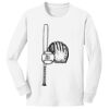 1-DAY NO MINIMUM Youth Long Sleeve Crewneck T-Shirt Thumbnail