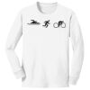 1-DAY NO MINIMUM Youth Long Sleeve Crewneck T-Shirt Thumbnail