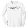 1-DAY NO MINIMUM Youth Long Sleeve Crewneck T-Shirt Thumbnail