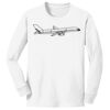 1-DAY NO MINIMUM Youth Long Sleeve Crewneck T-Shirt Thumbnail