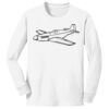 1-DAY NO MINIMUM Youth Long Sleeve Crewneck T-Shirt Thumbnail