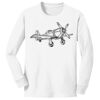 1-DAY NO MINIMUM Youth Long Sleeve Crewneck T-Shirt Thumbnail