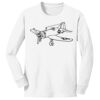 1-DAY NO MINIMUM Youth Long Sleeve Crewneck T-Shirt Thumbnail