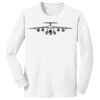 1-DAY NO MINIMUM Youth Long Sleeve Crewneck T-Shirt Thumbnail