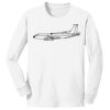 1-DAY NO MINIMUM Youth Long Sleeve Crewneck T-Shirt Thumbnail