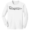 1-DAY NO MINIMUM Youth Long Sleeve Crewneck T-Shirt Thumbnail