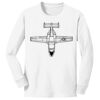 1-DAY NO MINIMUM Youth Long Sleeve Crewneck T-Shirt Thumbnail