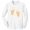 1-DAY NO MINIMUM Youth Long Sleeve Crewneck T-Shirt Thumbnail