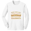 1-DAY NO MINIMUM Youth Long Sleeve Crewneck T-Shirt Thumbnail