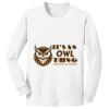 1-DAY NO MINIMUM Youth Long Sleeve Crewneck T-Shirt Thumbnail