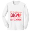 1-DAY NO MINIMUM Youth Long Sleeve Crewneck T-Shirt Thumbnail