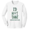 1-DAY NO MINIMUM Youth Long Sleeve Crewneck T-Shirt Thumbnail