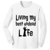 1-DAY NO MINIMUM Youth Long Sleeve Crewneck T-Shirt Thumbnail