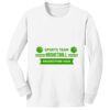 1-DAY NO MINIMUM Youth Long Sleeve Crewneck T-Shirt Thumbnail