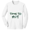 1-DAY NO MINIMUM Youth Long Sleeve Crewneck T-Shirt Thumbnail