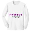 1-DAY NO MINIMUM Youth Long Sleeve Crewneck T-Shirt Thumbnail