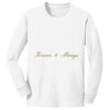1-DAY NO MINIMUM Youth Long Sleeve Crewneck T-Shirt Thumbnail
