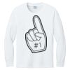 1-DAY NO MINIMUM Youth Long Sleeve Crewneck T-Shirt Thumbnail