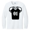 1-DAY NO MINIMUM Youth Long Sleeve Crewneck T-Shirt Thumbnail