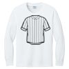 1-DAY NO MINIMUM Youth Long Sleeve Crewneck T-Shirt Thumbnail