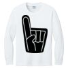 1-DAY NO MINIMUM Youth Long Sleeve Crewneck T-Shirt Thumbnail