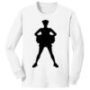 1-DAY NO MINIMUM Youth Long Sleeve Crewneck T-Shirt Thumbnail