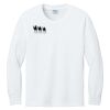 1-DAY NO MINIMUM Youth Long Sleeve Crewneck T-Shirt Thumbnail