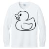 1-DAY NO MINIMUM Youth Long Sleeve Crewneck T-Shirt Thumbnail