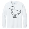 1-DAY NO MINIMUM Youth Long Sleeve Crewneck T-Shirt Thumbnail