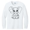 1-DAY NO MINIMUM Youth Long Sleeve Crewneck T-Shirt Thumbnail