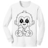 1-DAY NO MINIMUM Youth Long Sleeve Crewneck T-Shirt Thumbnail