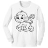 1-DAY NO MINIMUM Youth Long Sleeve Crewneck T-Shirt Thumbnail