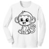 1-DAY NO MINIMUM Youth Long Sleeve Crewneck T-Shirt Thumbnail