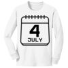 1-DAY NO MINIMUM Youth Long Sleeve Crewneck T-Shirt Thumbnail