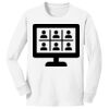 1-DAY NO MINIMUM Youth Long Sleeve Crewneck T-Shirt Thumbnail