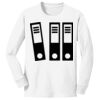 1-DAY NO MINIMUM Youth Long Sleeve Crewneck T-Shirt Thumbnail