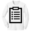 1-DAY NO MINIMUM Youth Long Sleeve Crewneck T-Shirt Thumbnail