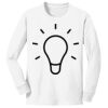 1-DAY NO MINIMUM Youth Long Sleeve Crewneck T-Shirt Thumbnail