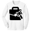 1-DAY NO MINIMUM Youth Long Sleeve Crewneck T-Shirt Thumbnail