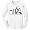1-DAY NO MINIMUM Youth Long Sleeve Crewneck T-Shirt Thumbnail