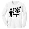 1-DAY NO MINIMUM Youth Long Sleeve Crewneck T-Shirt Thumbnail
