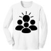 1-DAY NO MINIMUM Youth Long Sleeve Crewneck T-Shirt Thumbnail