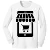 1-DAY NO MINIMUM Youth Long Sleeve Crewneck T-Shirt Thumbnail