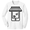 1-DAY NO MINIMUM Youth Long Sleeve Crewneck T-Shirt Thumbnail