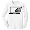 1-DAY NO MINIMUM Youth Long Sleeve Crewneck T-Shirt Thumbnail