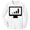 1-DAY NO MINIMUM Youth Long Sleeve Crewneck T-Shirt Thumbnail