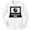 1-DAY NO MINIMUM Youth Long Sleeve Crewneck T-Shirt Thumbnail