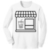 1-DAY NO MINIMUM Youth Long Sleeve Crewneck T-Shirt Thumbnail