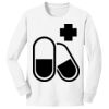 1-DAY NO MINIMUM Youth Long Sleeve Crewneck T-Shirt Thumbnail